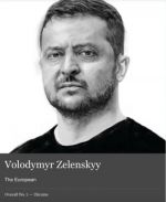 Президент Украины Владимир Зеленский стал самым влиятельным человеком Европы в 2023 году по версии издания Politico