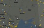 Так выглядит небо Украины