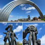 В Киеве демонтируют бронзовую скульптуру двух рабочих, установленную в 1982 году «на ознаменование воссоединения Украины с Россией»