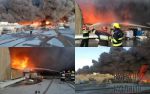 Пожар начался на территории индустриального парка Azersun и вскоре распространился на завод в Азербайджане